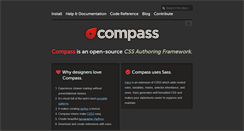 Desktop Screenshot of compass-style.org